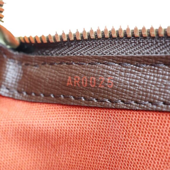 Louis Vuitton  Belem MM Damier Ebene Shoulder Bag Brown - Picture 13 of 13